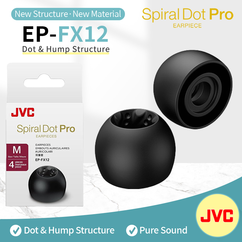 In Ear Monitor Iem - Wkładki douszne JVC EP FX12 Spiral