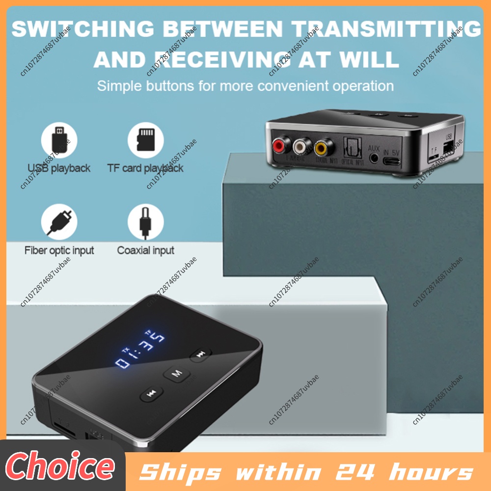 Odbiornik-nadajnik Bluetooth 5 – Bluetooth Adapter Receiver recenzja i cena