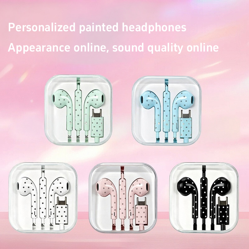 Urocze słuchawki douszne w kro – Usb C Earphone recenzja i cena